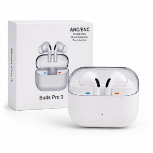 Buds Pro 3 Wireless Earbuds – ANC & ENC, Deep Bass, Type-C Fast Charging