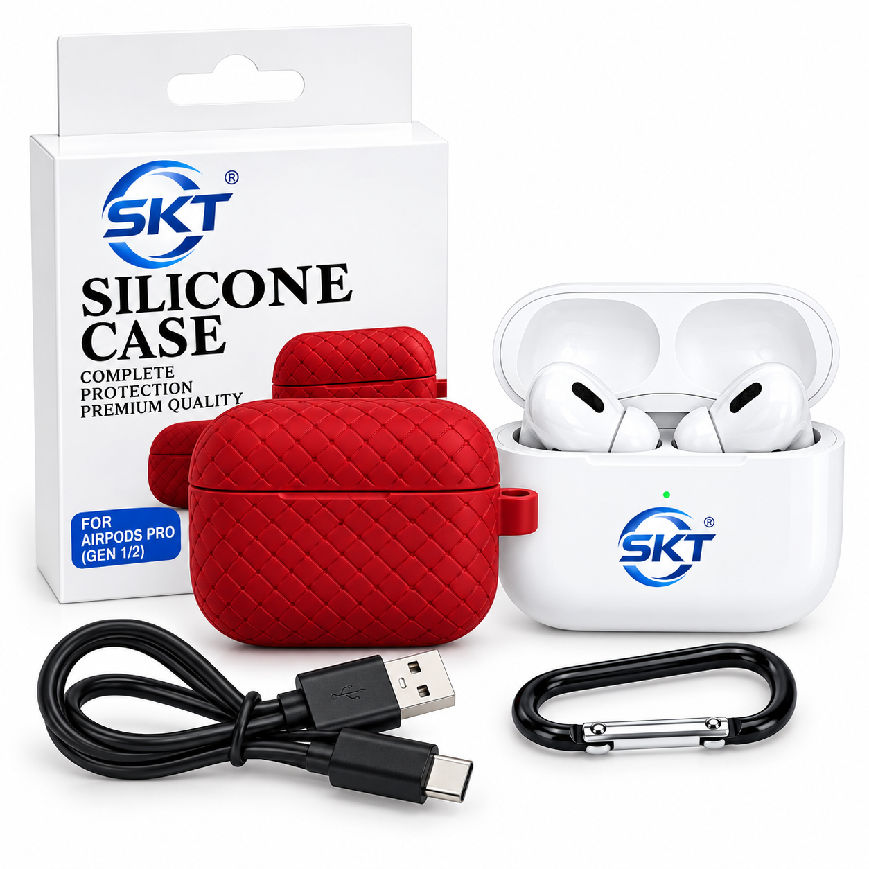SKT Pro 2 Primum Quality (3rd Generation) Wireless Bluetooth Earbuds | 7 Days Battery Backup - Image 3