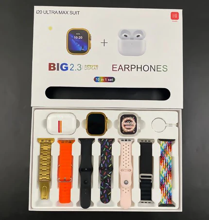 Ultra Smart Watch with AirPods Pro 2 – 7 Stylish Straps - Image 6