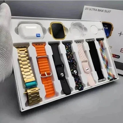 Ultra Smart Watch with AirPods Pro 2 – 7 Stylish Straps - Image 5