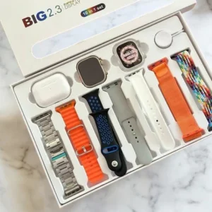 Ultra Smart Watch with AirPods Pro 2 – 7 Stylish Straps