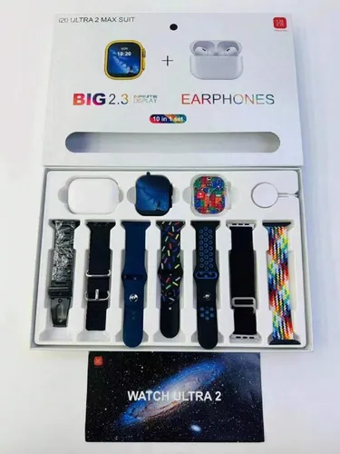 Ultra Smart Watch with AirPods Pro 2 – 7 Stylish Straps - Image 8