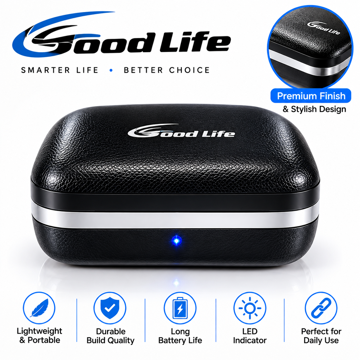 GOOD Life ,GL10 - Buds pro 7 , High Quality Sounds And 10 Days Bettery Backup 15 Days Money Back Guarantee - Image 4
