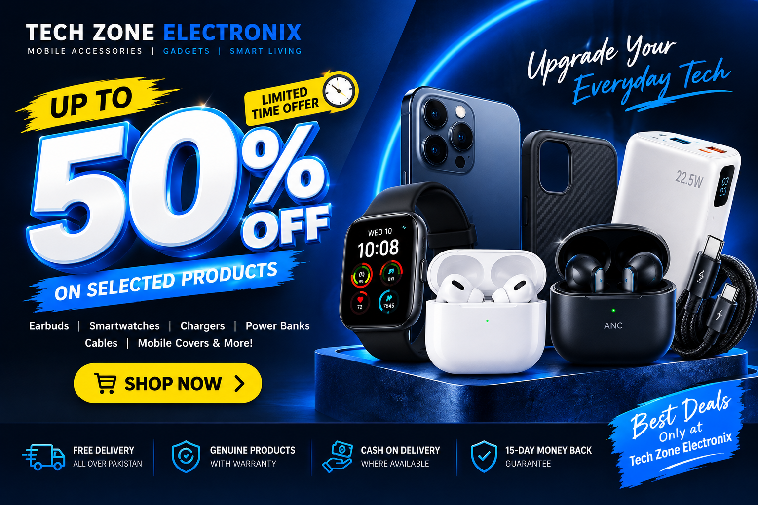 Tech Zone 50% Off Sale